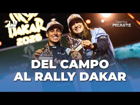 Dakar: De General Cabrera a la carrera más extrema | Pertegarini y Cavigliasso en GENTE PICANTE
