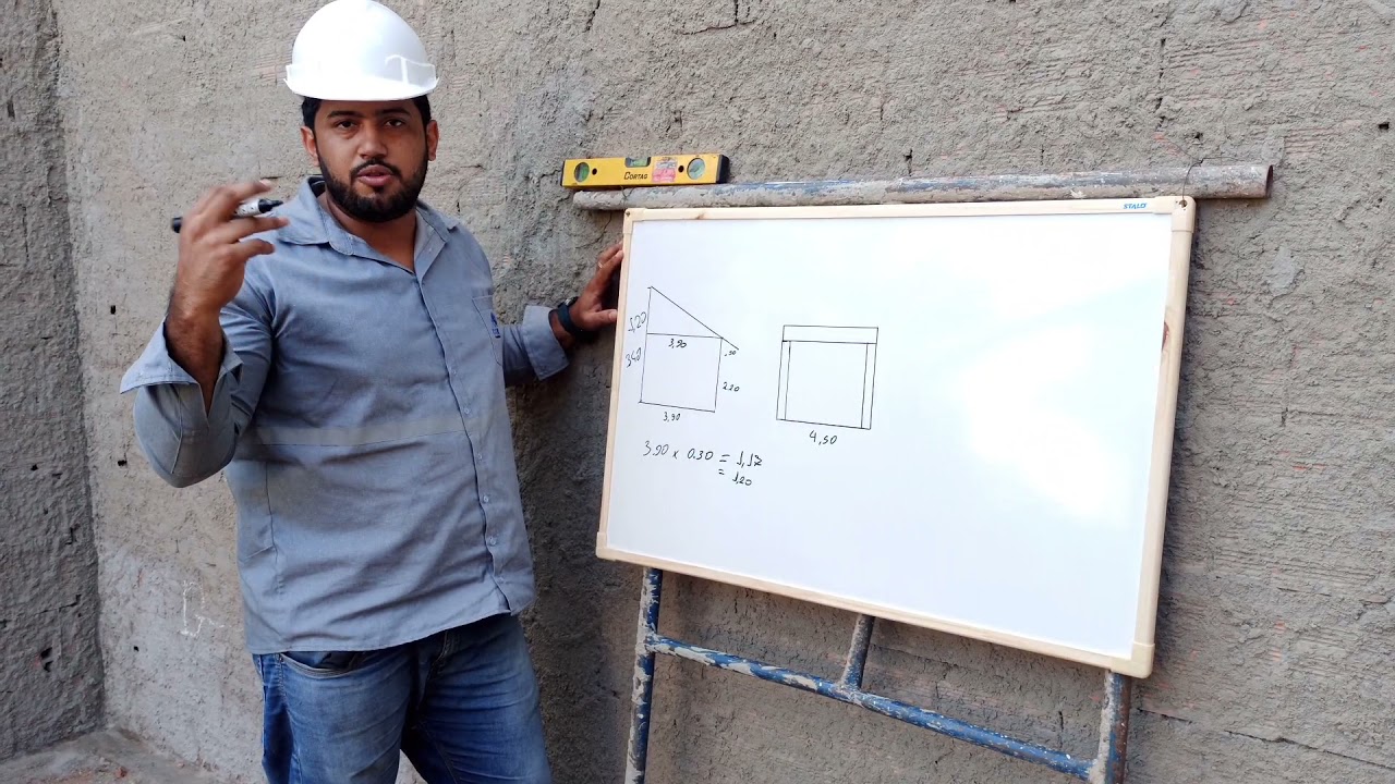 COMO CALCULAR INCLINAÇÃO DE TELHADO