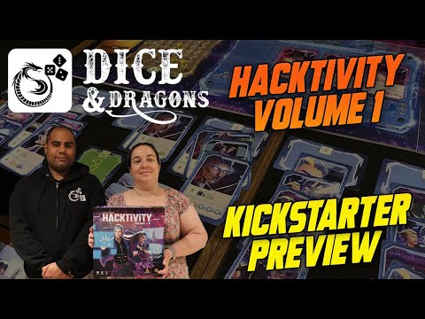 Dice and Dragons - Hacktivity Volume 1.0 Kickstarter Preview