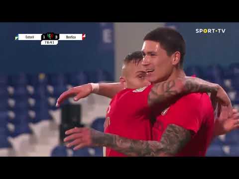 Goal | Golo Darwin: Estoril Praia 1-(3) Benfica (Taça da Portugal 20/21)