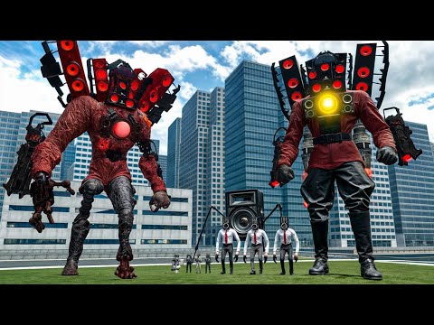 EVOLUTION OF NEW ARMORED TITAN SPEAKER MAN! - Skibidi Toilet In Garry's Mod