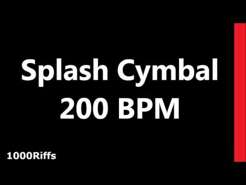 Splash Cymbal Metronome : 000 BPM : Beats Per Minute