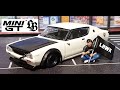 Nissan Skyline Kenmeri Liberty Walk White Mini GT