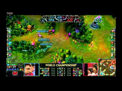 Taipei Assassins vs Azubu Frost League of Legends WORLD FINALS GAME 1