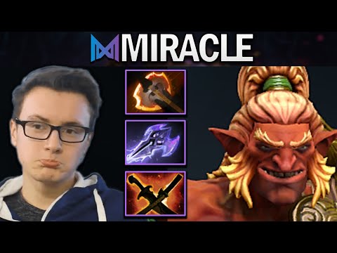 NIGMA.MIRACLE TROLL WARLORD WITH MAGE SLAYER - DOTA 2 7.28 GAMEPLAY