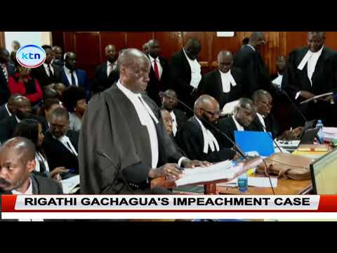 Ex DP Rigathi drops reinstatement bid, seeks ruling to quash impeachment as unconstitutional