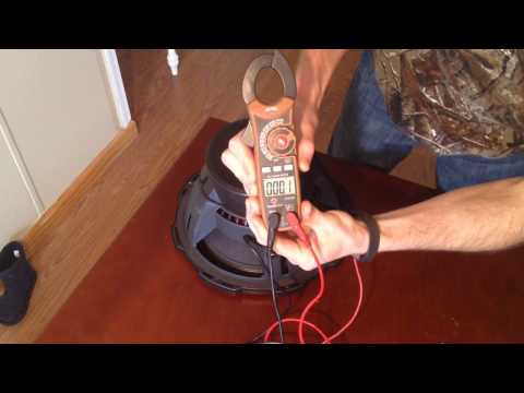 HOW TO TEST IF YOUR SUBWOOFER IS BLOWN/BAD (TESTING COILS)