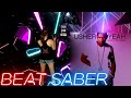 Beat Saber Usher Yeah Ft Lil Jon Ludacris Expert First Attempt Mixed Reality