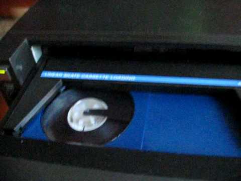 Sony Betamax 950 SuperBeta PRO-X on plasma TV