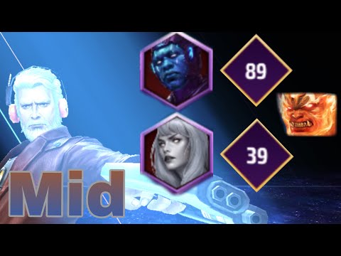 Star Lord just never have a chance to shine | WBL ABL showcase - Marvel Future Fight