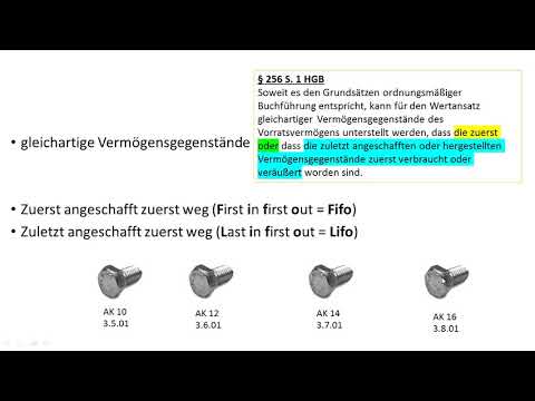 GS 3 - Vorräte - 03 - Lifo - Einleitung