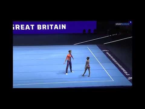 2022 Mixed Pair Dynamic Qualifying (12-18) - Toby & Anisa - World Acrobatics - GBR - Richmond