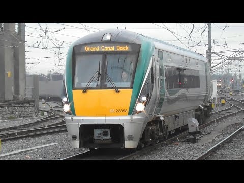 Irish Rail 22000 Class Intercity Train 22358 - Connolly Station, Dublin