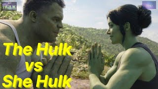 The hulk vs She hulk