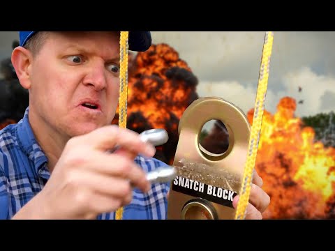 Smarter Every Day Loves a good SNATCH BLOCK