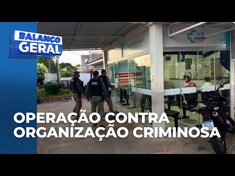 Operação contra organização criminosa que atuava na área da saúde em Pérola, no PR