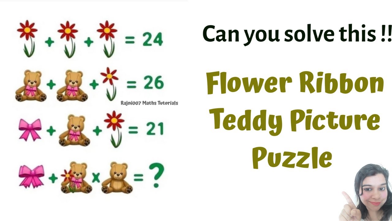 Flower Teddy Ribbon puzzle!! Best tricky puzzle only brilliant mind can solve this!!