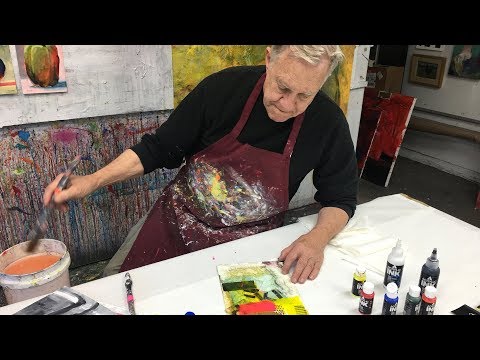 BobBlast 264   "Vermont Art Event - Working with Acrylic Inks"
