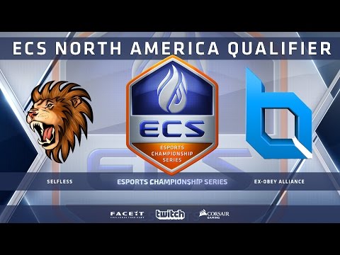 Selfless vs. ex-Obey Alliance - Overpass (ECS North America Qualifier)