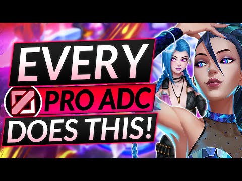 1 HABIT of EVERY PRO ADC - This Mechanic GUARANTEES Challenger - LoL Guide