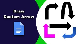 How to draw a custom arrow in google docs
