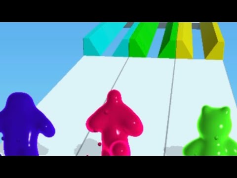 BLOB SHIFTER  - All Levels Gameplay IOS  (Level 1 to 4).