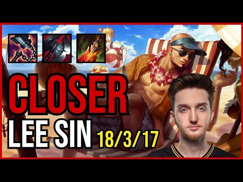 Closer - LEE SIN vs. KHA'ZIX Jungle | NA Master | Patch 10.25