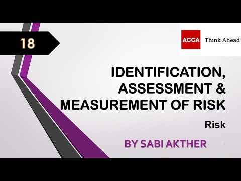 ACCA I Strategic Business Leader (SBL) I Risk Identification & Assessment - SBL Lecture 18