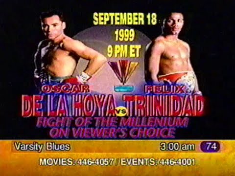 1999 Viewers Choice PPV Preview Channel Late Night Advertisements