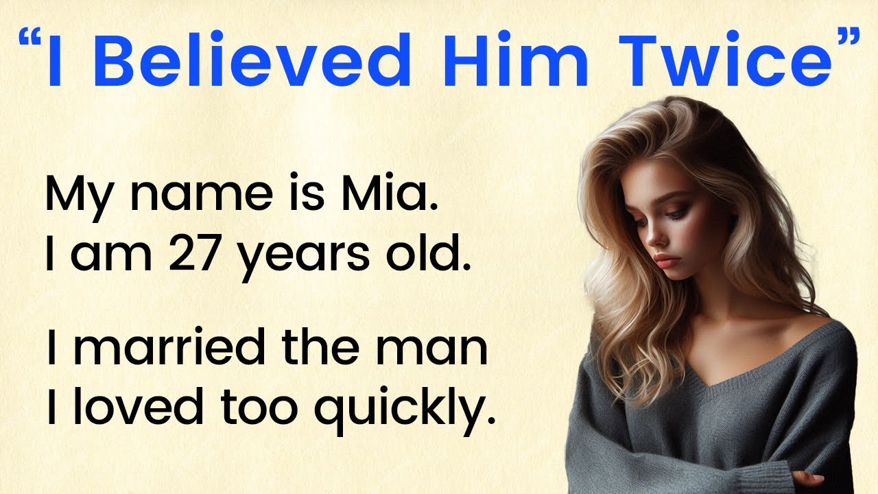 I Married Too Fast ✅ English Listening Story (A1 / A2 Level) ✅