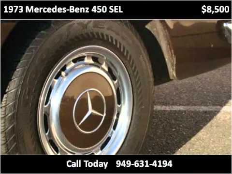 1973 Mercedes-Benz 450 SEL Used Cars Costa Mesa CA