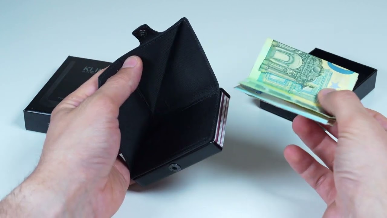 Puristo Portemonnaie KLIK Minimal ohne Münzfach 8er Schwarz Puristo Portemonnaie KLIK Minimal ohne Münzfach 8er Schwarz