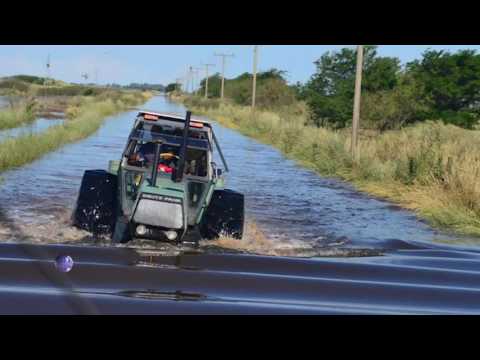 La Situación de los campos inundados.