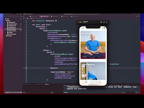 SwiftUI 2.0 App Store like Animations - SwiftUI Tutorials (With Explanation through Voiceover)