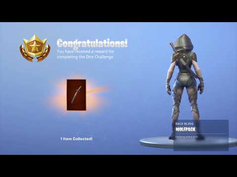 Unlocking Wolfpack Backbling Igrovoe Video Smotret Onlajn Na - fortnite gameplay unlocking the wolf pack back bling