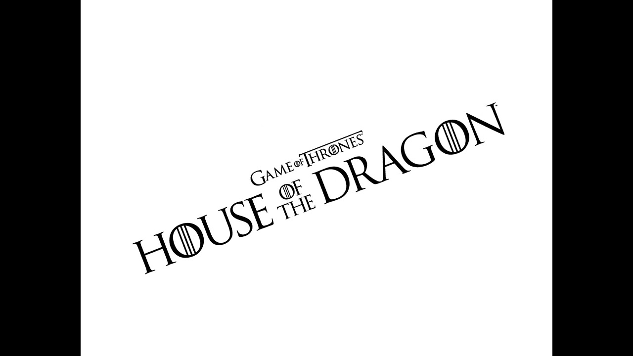 House of the Dragon Logo Vector Animation