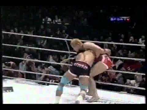 Ryan gracie  vs Sakuraba Pride 12 bastidores