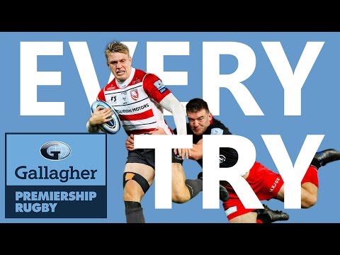 EVERY Try From Round 4! | Every Single Try | Gallagher Premiership Rugby 2019/20