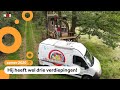 Raaf en Wolf kamperen in hun boomhut