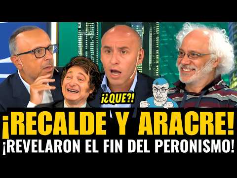 DIEGO RECALDE and ARACRE REVEALED the END of PERONISM and LEFT TREBUCQ in SHOCK!