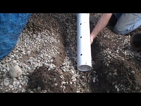 image-What is the minimum diameter of drainage pipe required for foundation drainage?