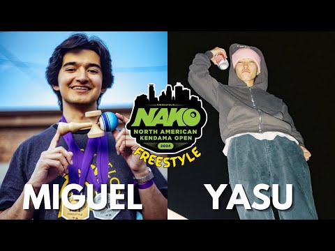 Miguel De La Torre vs Yasu || 2024 North American Kendama Open || Freestyle Round of 32