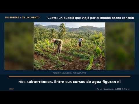 Cueto: un pueblo que viajó por el mundo hecho canción