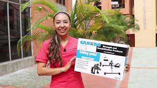 Modo de uso del pedal ejercitador plegable CanDo