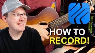 How To Record & Mix Acoustic Guitar | Studio One Pro 7