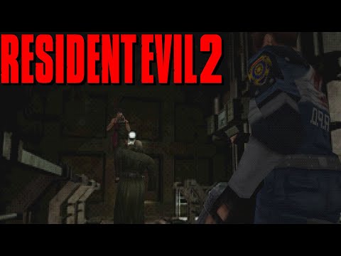 Resident Evil 2 (1998) Leon B Scenario Playthrough (No Commentary)