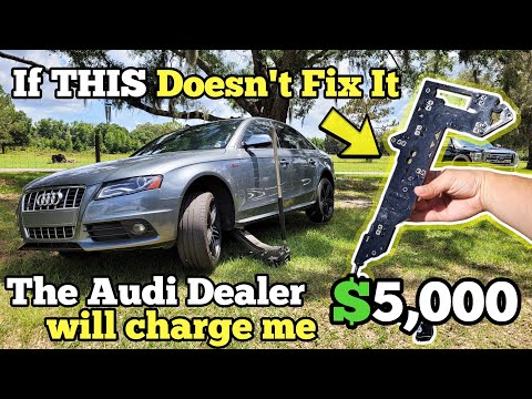 Can I Fix my Broken Supercharged Audi before the Dealer Charges me $5,000?