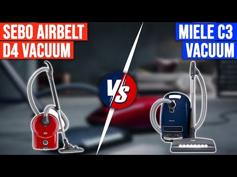 Sebo Airbelt D4 vs Miele C3 – Analyzing Their Strengths and Weaknesses (Which Prevails?)