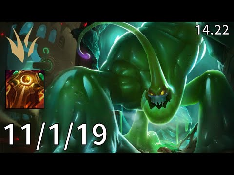 Zac Jungle vs Kindred - EUW Master | Patch 14.22