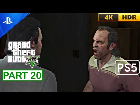 GTA V PS5 - Gameplay Walkthrough (60FPS 4K HDR) Part 20 No Commentary